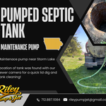 Pumped Septic Tank