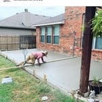 New patio