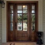 Solid Mahogany Entry Door