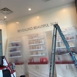 Waxing center painting