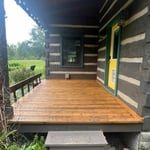 Cabin deck refinished