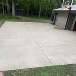 Cleaning concrete