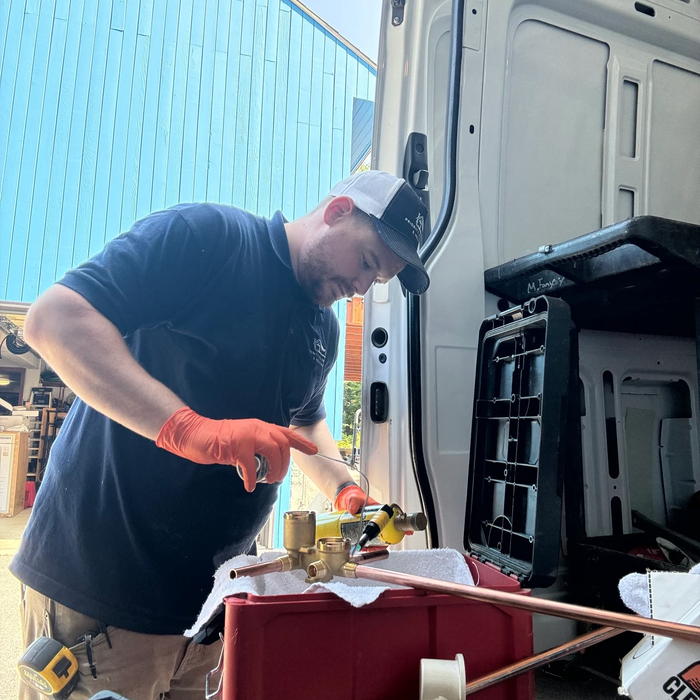 On the job