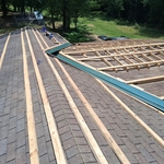 Metal roofing project