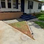 Before planter box