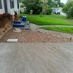 Removed yard section