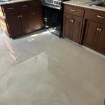 Kitchen floor remodel