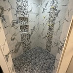 Modern Shower Remodel