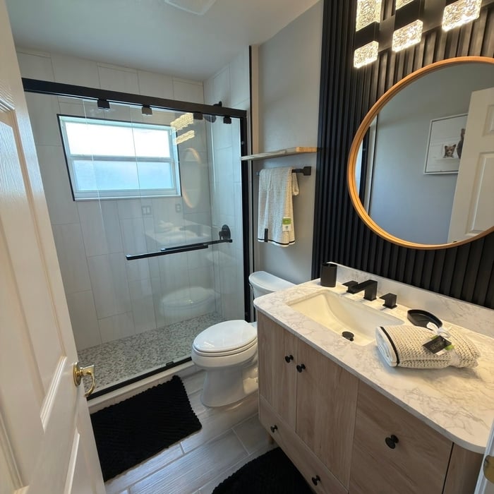 Modern Shower Remodel
