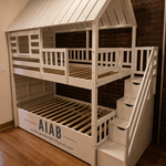 Kids Twin Twin Bunk Bed