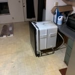 Laminate floor install