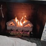 Gas log install