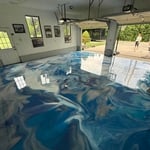 Concrete floor coatings