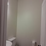 Painted bathroom