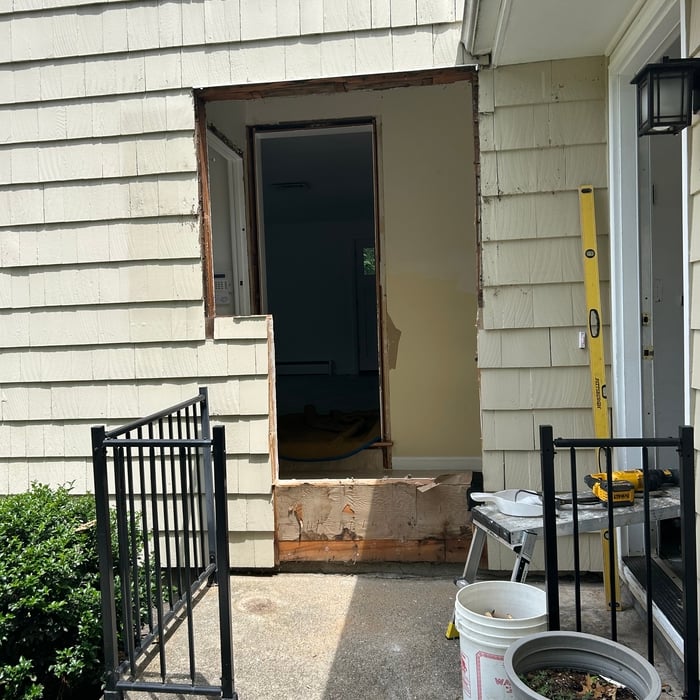 New Exterior Door