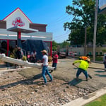 Arby's Concrete Drive Thru