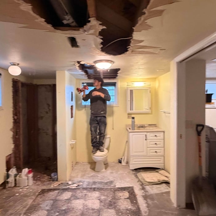 Bathroom remodel