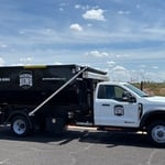 Truck and Dumpster