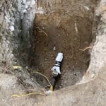 Curb hole