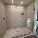 Large Shower Partition