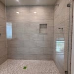 Large Shower Partition