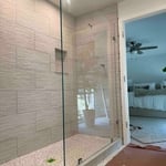 Large Shower Partition