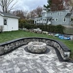 Patio and steps
