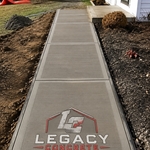 New sidewalk