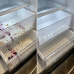 Fridge deep clean.