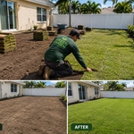 Sod installation