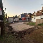 partial garage demo