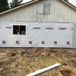 Siding job