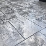 Patio and side walk