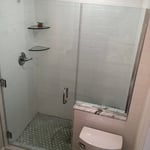 Shower glass showers