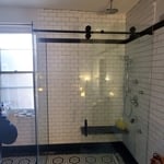 Shower glass showers