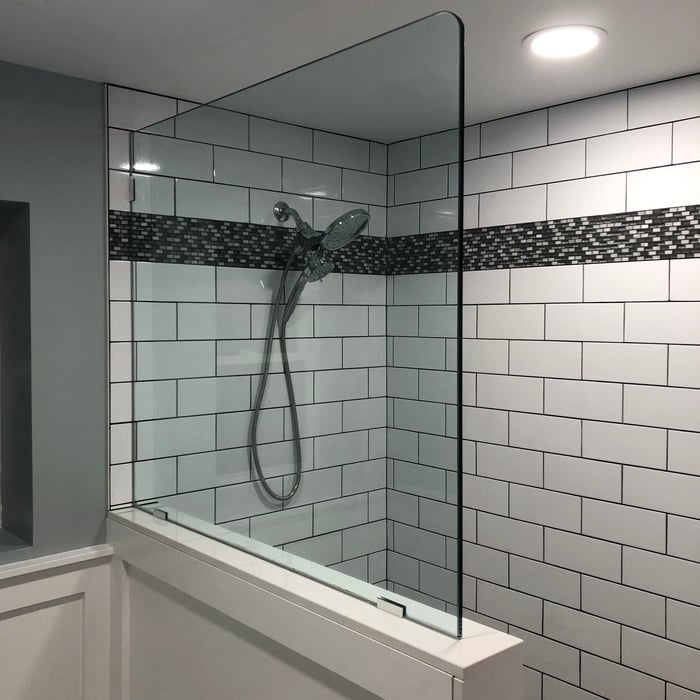 Shower glass showers