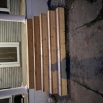 Rebuilt porch