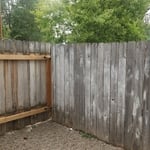 Backyard gate