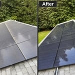 Solar panel cleaning