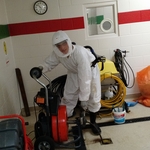 Drain Cleaning in a Clean Room