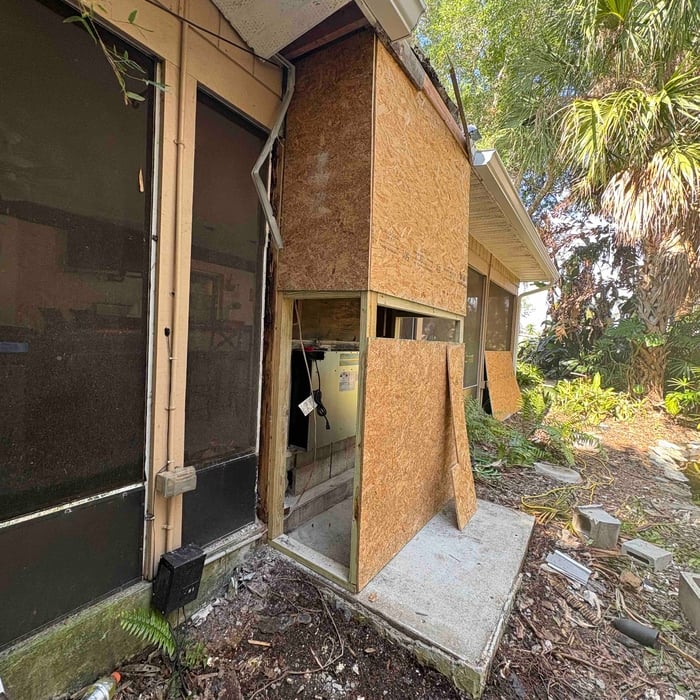 Full chimney rebuild