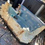 Hot tub removal