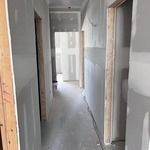 Bathroom drywall remodel