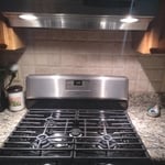 Backsplash tile setting