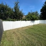 Fence and playscape