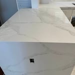 Slab quartz countertops