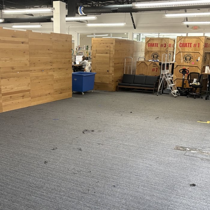 Carpet and glue removal