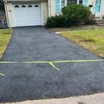 New driveway installation