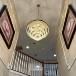 Chandelier Install