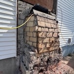 Complete chimney rebuild